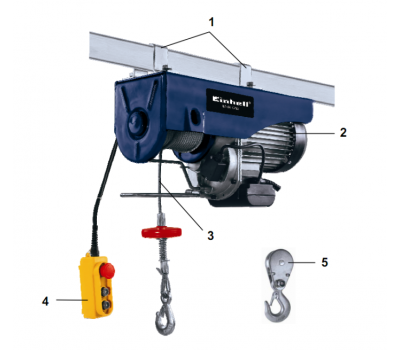 Тельфер электрический Einhell Blue BT-EH 1000 Тельфер электрический Einhell Blue BT-EH 1000