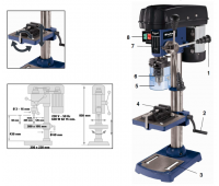 Станок сверлильный Einhell Blue BT-BD 701