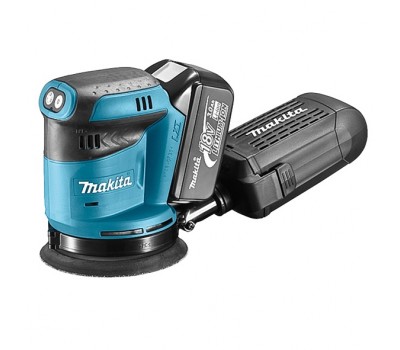 Аккумуляторная эксцентриковая шлифмашина MAKITA BBO180RFE Аккумуляторная эксцентриковая шлифмашина MAKITA BBO180RFE