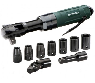 Пневматичний гайковерт з тріскачкою Metabo DRS 68 Set