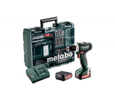 Акумуляторний шуруповерт Metabo PowerMaxx BS 12 Set Акумуляторний шуруповерт Metabo PowerMaxx BS 12 Set