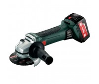 Кутова шліфувальна машина одноручна акумуляторна Metabo W 18LTX 125 Quick