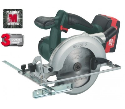Акумуляторна дискова пилка Metabo KSA 18 LTX 4.0 Ач