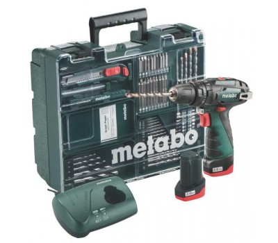 Акумуляторний ударний шуруповерт Metabo PowerMaxx SB Basic Set