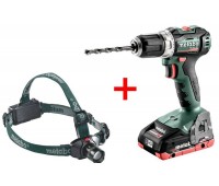 Акумуляторний шуруповерт Metabo BS 18 L BL LiHD 2x4.0 Ач