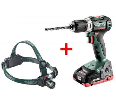 Акумуляторний шуруповерт Metabo BS 18 L BL LiHD 2x4.0 Ач
