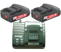 Базовий комплект Metabo Li-Power 2x2.0 Ач