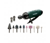 Пряма шліфувальна машина пневматична + набір насадок Metabo DG 25 Set