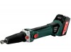 Акумуляторна пряма шліфувальна машина Metabo GA 18 LTX