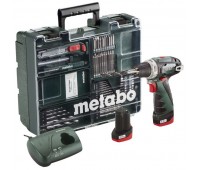 Акумуляторний шуруповерт Metabo PowerMaxx BS Basic Mobile Workshop