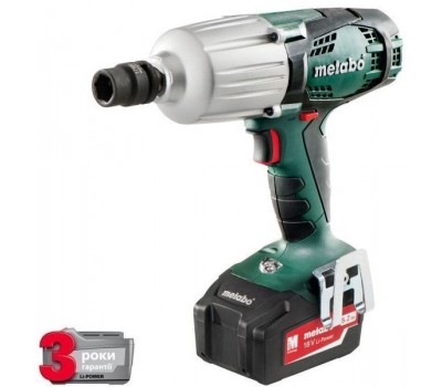 Акумуляторний ударний гайковерт Metabo SSW 18 LTX 600 5,2 Ач