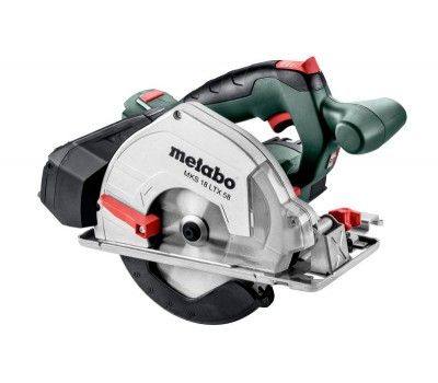 Акумуляторна дискова пилка по металу Metabo MKS 18 LTX 58 каркас в коробці