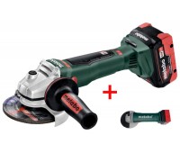 Акумуляторна болгарка Metabo WB 18 LTX BL 125 Quick