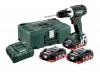 Акумуляторний шуруповерт Metabo BS 18 LT LiHD 3x4.0 Ач