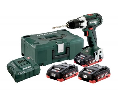 Акумуляторний шуруповерт Metabo BS 18 LT LiHD 3x4.0 Ач