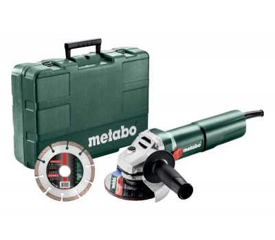 Болгарка Metabo W 1100-125 Set