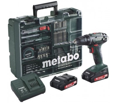 Акумуляторний шуруповерт Metabo BS 18 Mobile Workshop