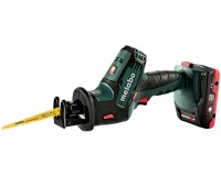 Акумуляторна шабельна пилка Metabo SSE 18 LTX Compact LiHD 2x4.0 Ач