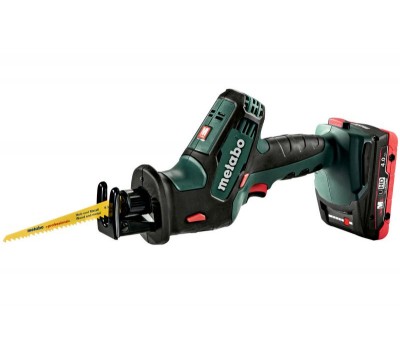 Акумуляторна шабельна пилка Metabo SSE 18 LTX Compact LiHD 2x4.0 Ач