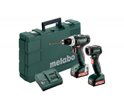 Акумуляторний шуруповерт Metabo PowerMaxx BS 12 + ULA 12 LED