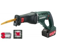 Акумуляторна шабельна пилка Metabo ASE 18 LTX