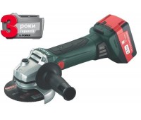 Акумуляторна болгарка Metabo W 18 LTX 125 5.2 Ач
