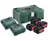 Базовий комплект Metabo 4x5.2 Ач, 18 В 2xASC Ultra + MetaLoc Базовий комплект Metabo 4x5.2 Ач, 18 В 2xASC Ultra + MetaLoc