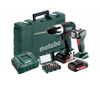 Акумуляторний ударний шуруповерт Metabo SB 18 LT Set