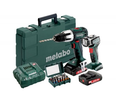 Акумуляторний ударний шуруповерт Metabo SB 18 LT Set