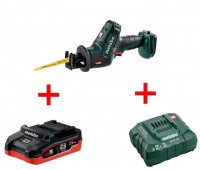 Акумуляторна шабельна пилка Metabo SSE 18 LTX Compact LiHD 3.5 Ач