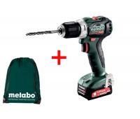 Акумуляторний шуруповерт Metabo PowerMaxx BS 12 BL Акумуляторний шуруповерт Metabo PowerMaxx BS 12 BL