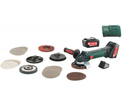 Акумуляторна болгарка Metabo W 18 LTX 125 Inox Акумуляторна болгарка Metabo W 18 LTX 125 Inox