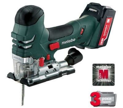 Акумуляторний лобзик Metabo STA 18 LTX 140