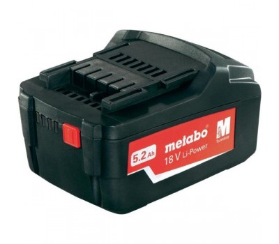 Акумуляторна батарея Metabo Li-Power 18 V, 5.2 Ач