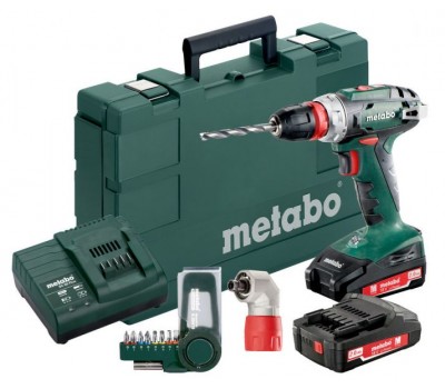 Акумуляторний шуруповерт Metabo BS 18 Quick Set Акумуляторний шуруповерт Metabo BS 18 Quick Set