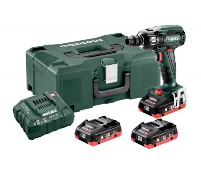 Акумуляторний ударний гайковерт Metabo SSW 18 LTX 400 BL LiHD 3x4.0 Ач Акумуляторний ударний гайковерт Metabo SSW 18 LTX 400 BL LiHD 3x4.0 Ач