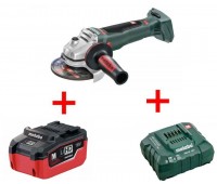Акумуляторна болгарка Metabo WB 18 LTX BL 125 Quick LiHD 5.5 Ач