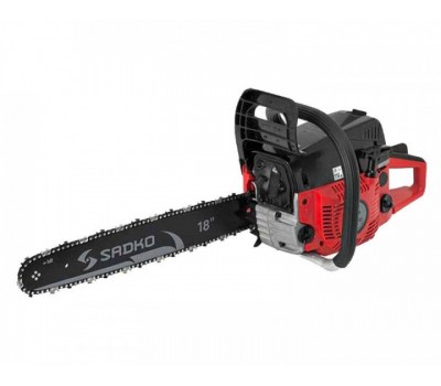 Пила ланцюгова бензинова(в компл.-2шини і 2ланцюга/18"+16") Sadko GCS-510E