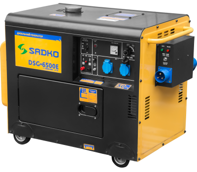 Генератор дизельный Sadko DSG-6500E ATS